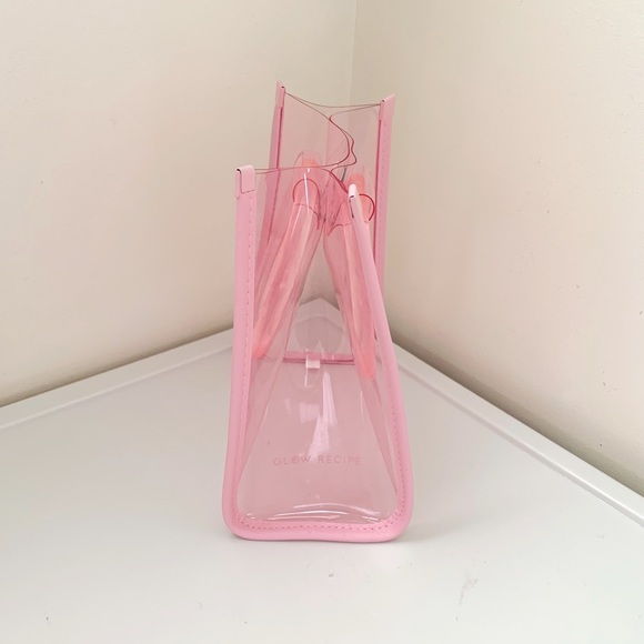 Cute clear baby pink mini bag - Picture 3 of 3
